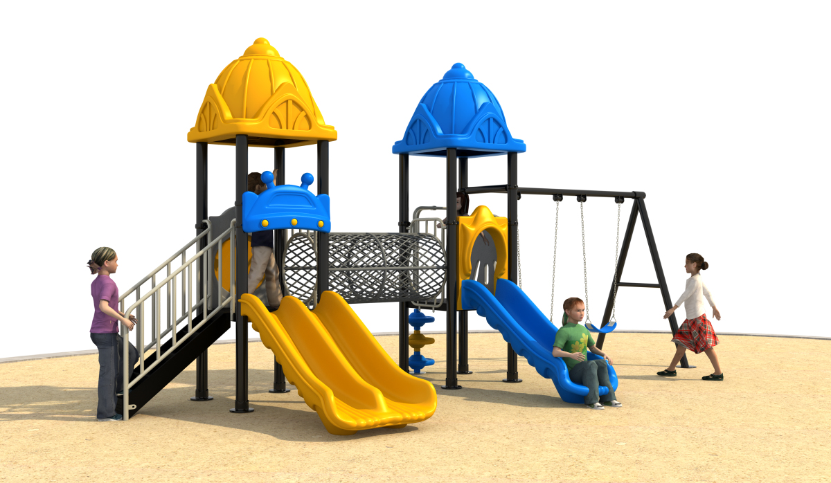 Compact 89mm Post Playground Series with Mushroom Theme Design for Wholesale Projects