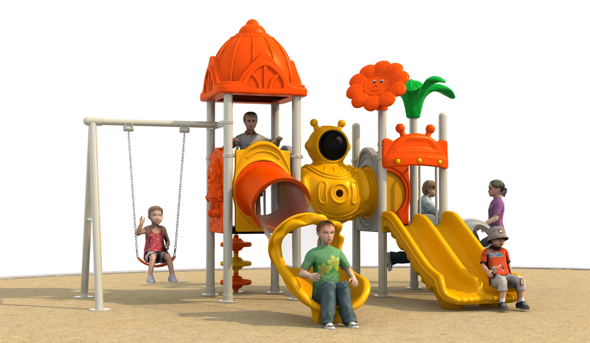 Compact 89mm Post Playground Series with Mushroom Theme Design for Wholesale Projects