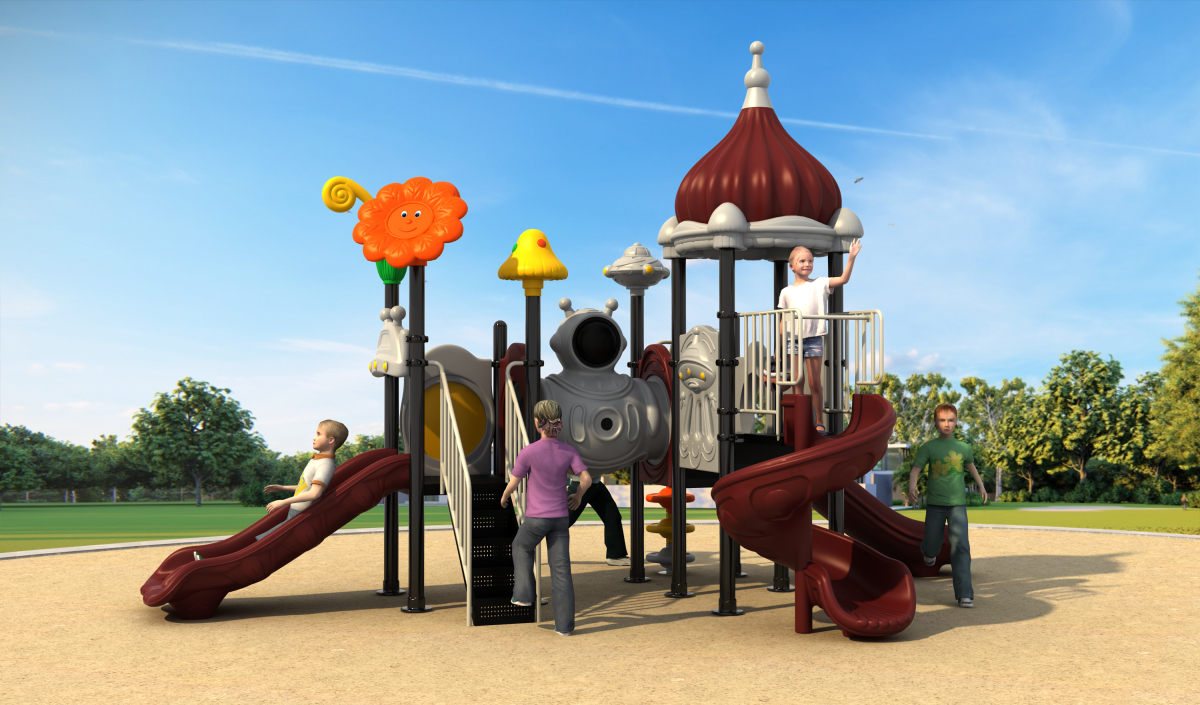 Compact 89mm Post Playground Series with Mushroom Theme Design for Wholesale Projects