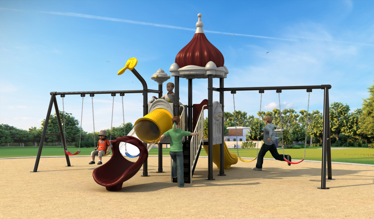 Compact 89mm Post Playground Series with Mushroom Theme Design for Wholesale Projects