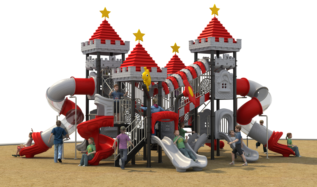 Castle playground model CB002 Commercial castle playground model CB002