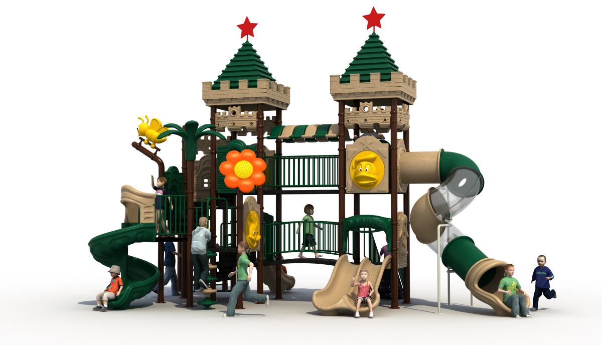 Castle playground model CB006 Commercial castle playground model CB006