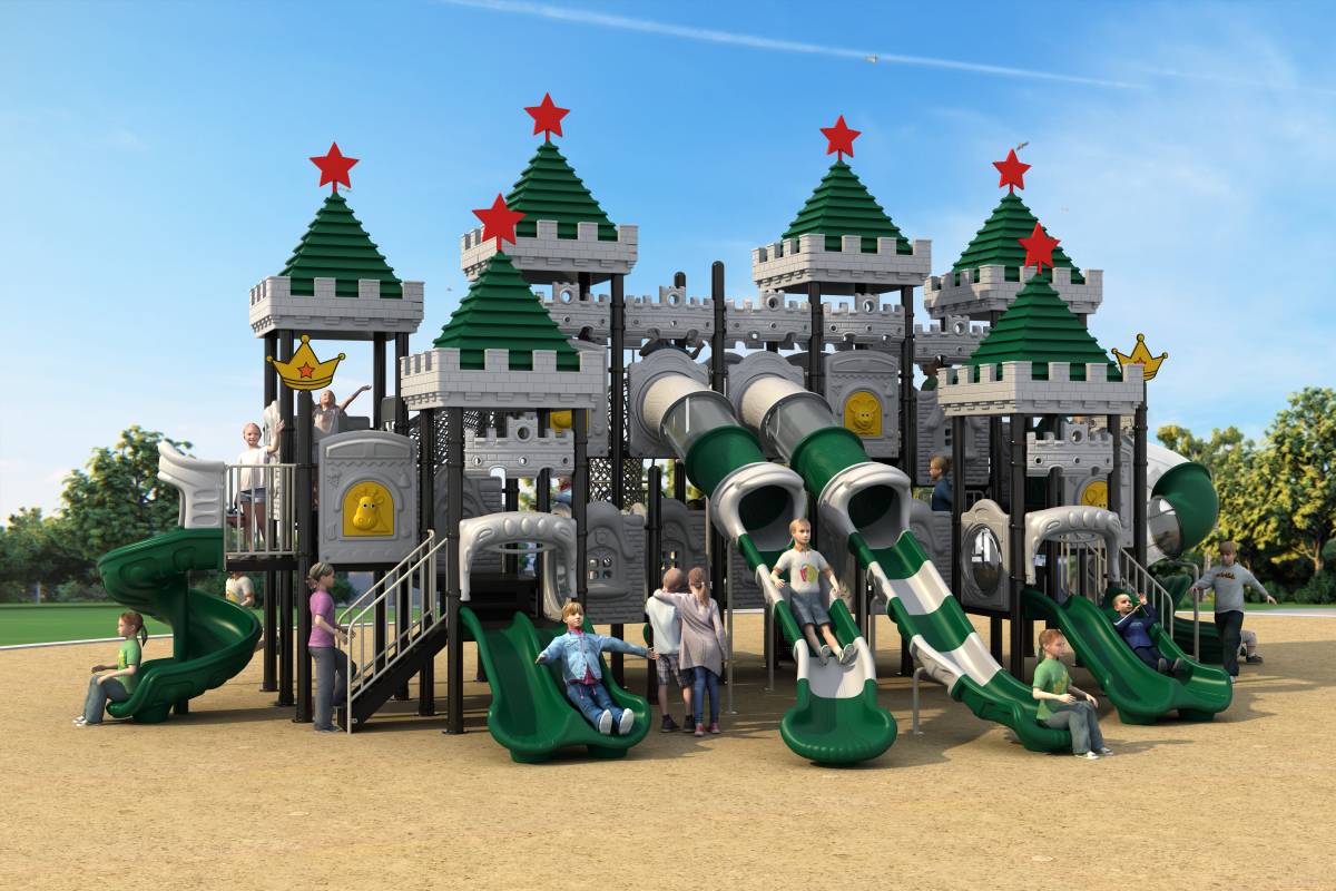 Castle playground model CB021 Commercial castle playground model CB021
