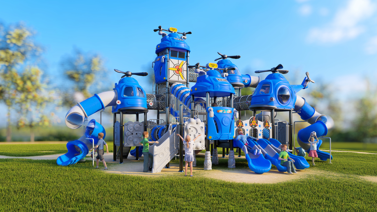 FJ022 commercial helicopter playground equipment