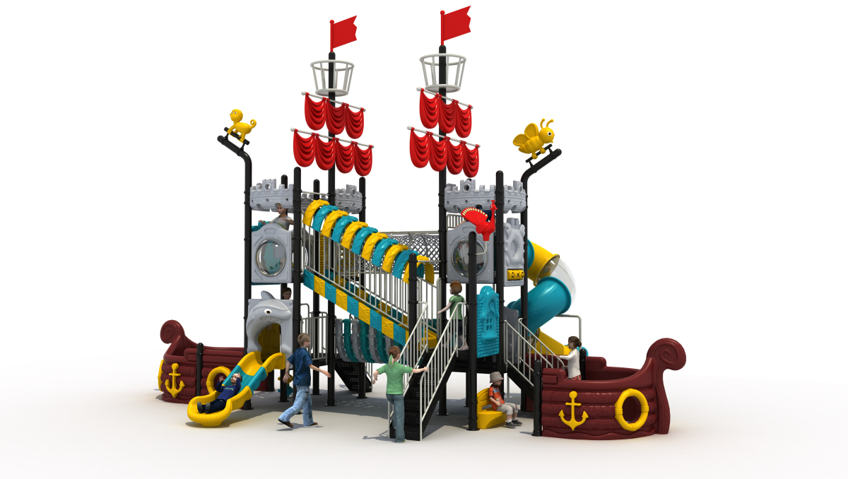 HD003 commercial pirate ship playground equipment