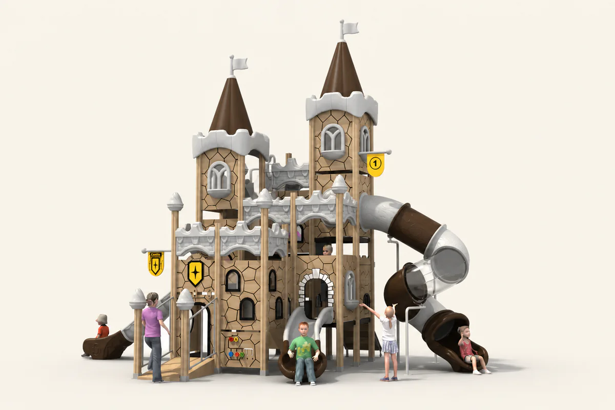 Featured commercial themed playground equipment