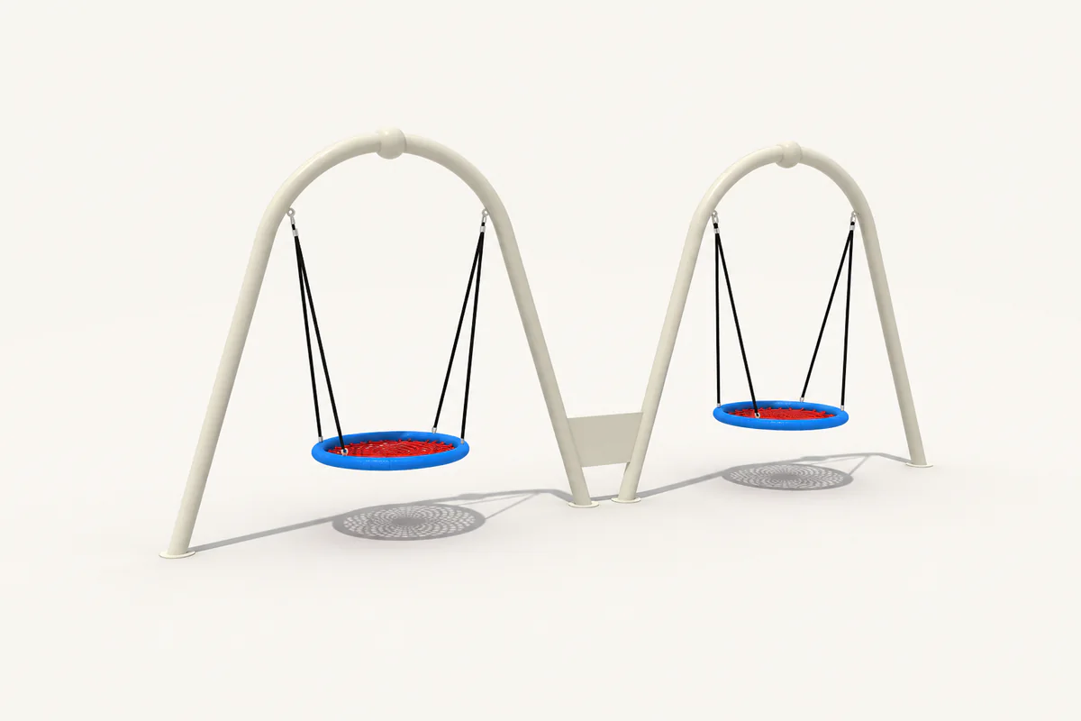 Commercial freestanding playground equipment