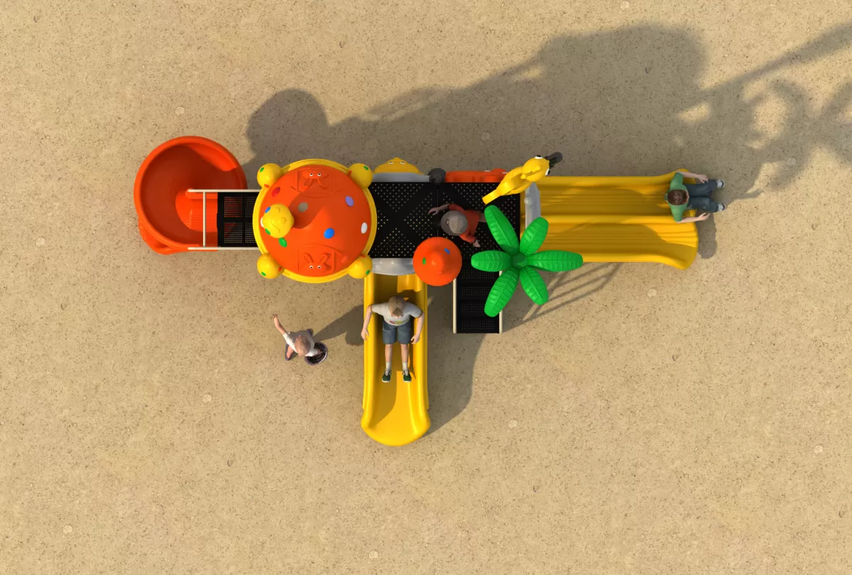 Mushroom Kingdom Compact Playground Equipment