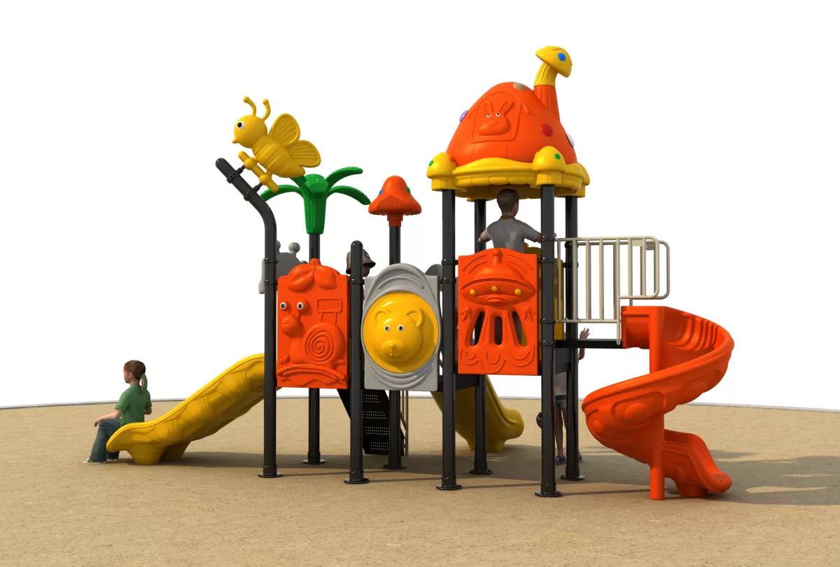 Mushroom Kingdom Compact Playground Equipment