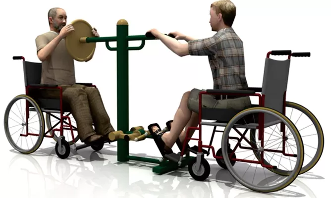 Adapted Fitness Equipment
