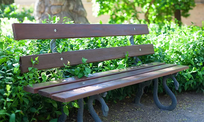 Plastic Wood Park Benches